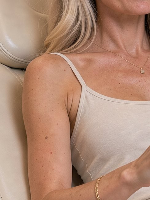 Smooth shoulder and arm